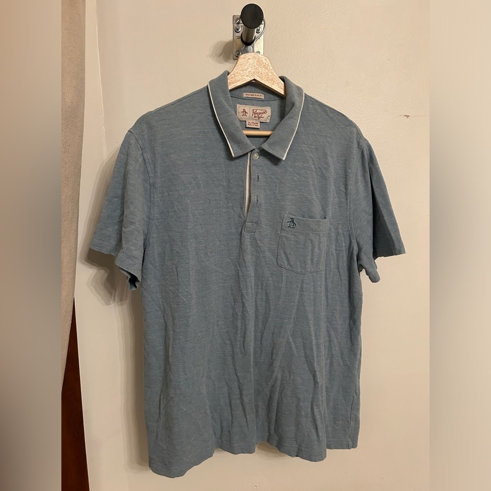 Original Penguin polo, Heritage Slim Fit, XL